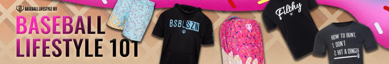 Baseball lifestyle 101 coupon free shipping
