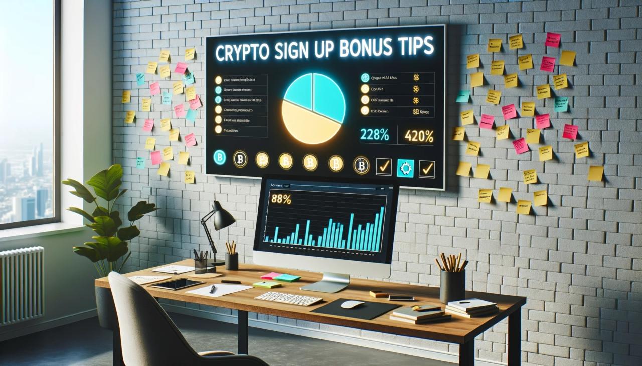 Crypto account sign up