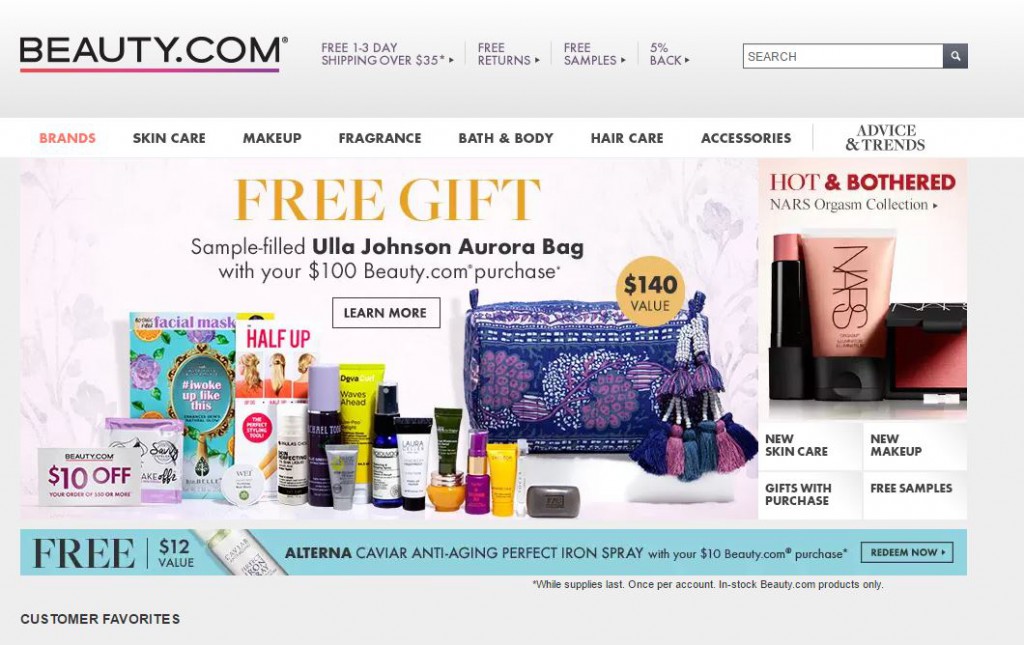 Online makeup