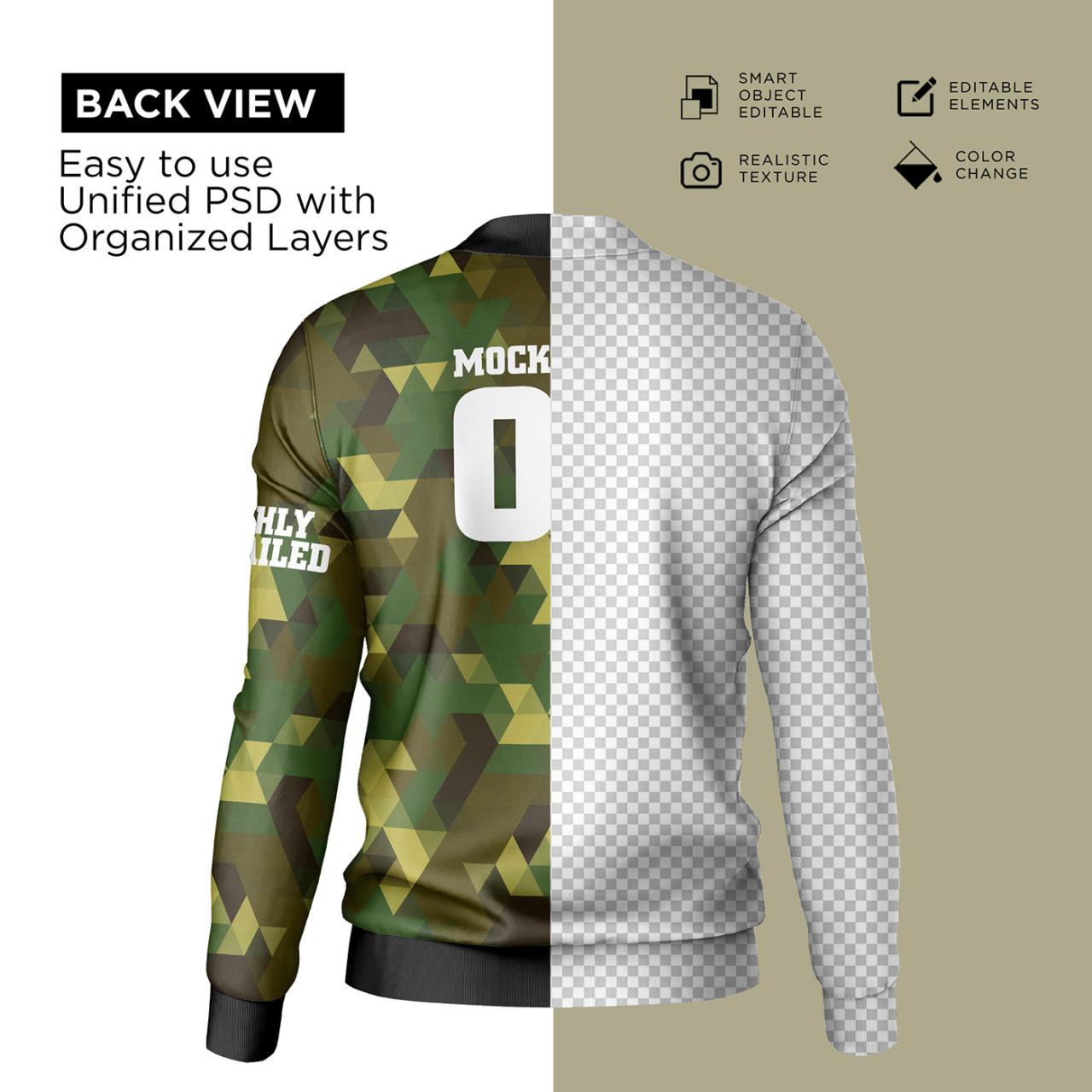 Bomber jacket print