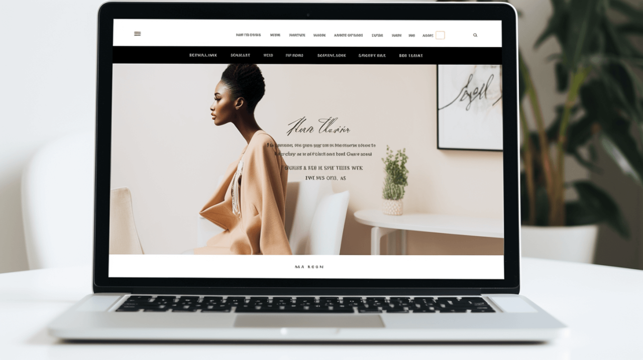 Clothing brand website maker
