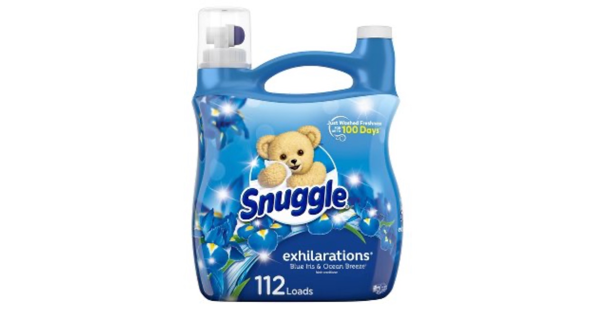 Snuggle Plus Super Fresh Liquid Fabric Softener (31.7-oz.) .99 - Deal ...