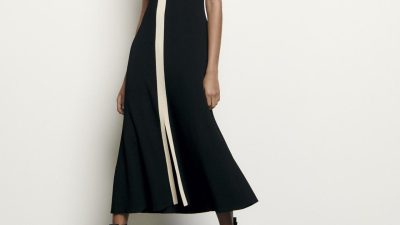 Gregoria Tweed zip dress - Dresses | Sandro Paris