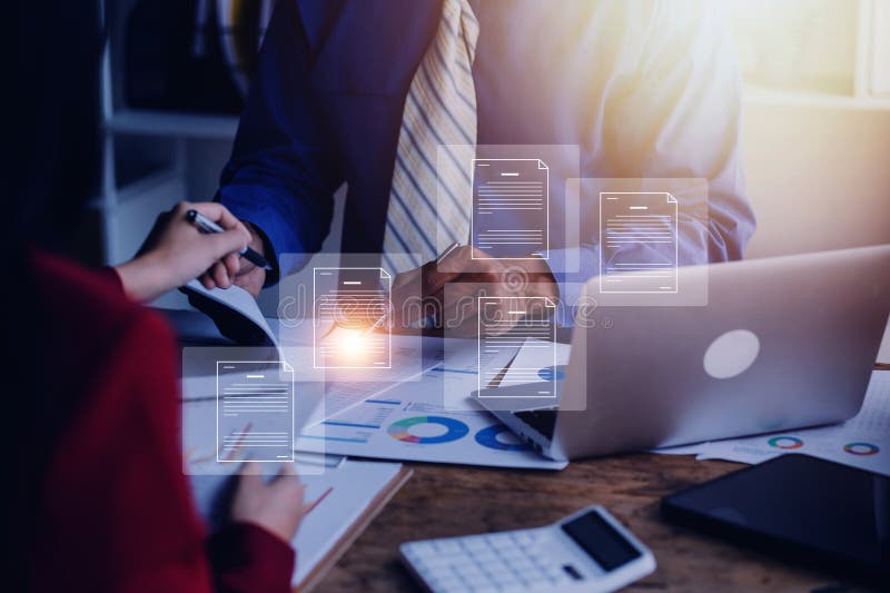 Electronic contract management system