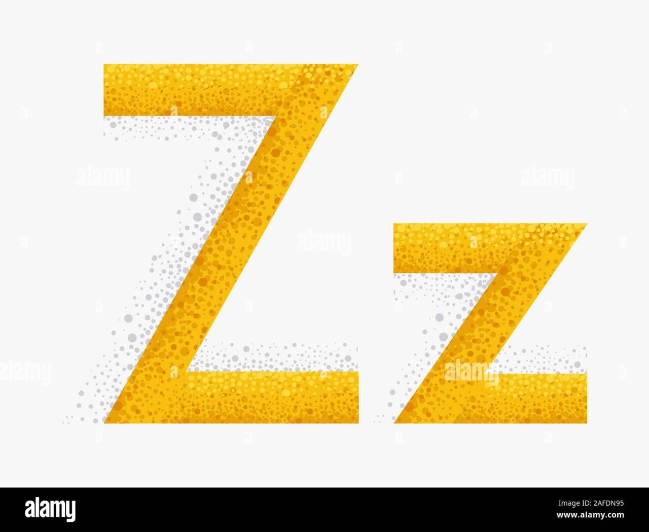 Lowercase Letter Z Lowercase Letter Z