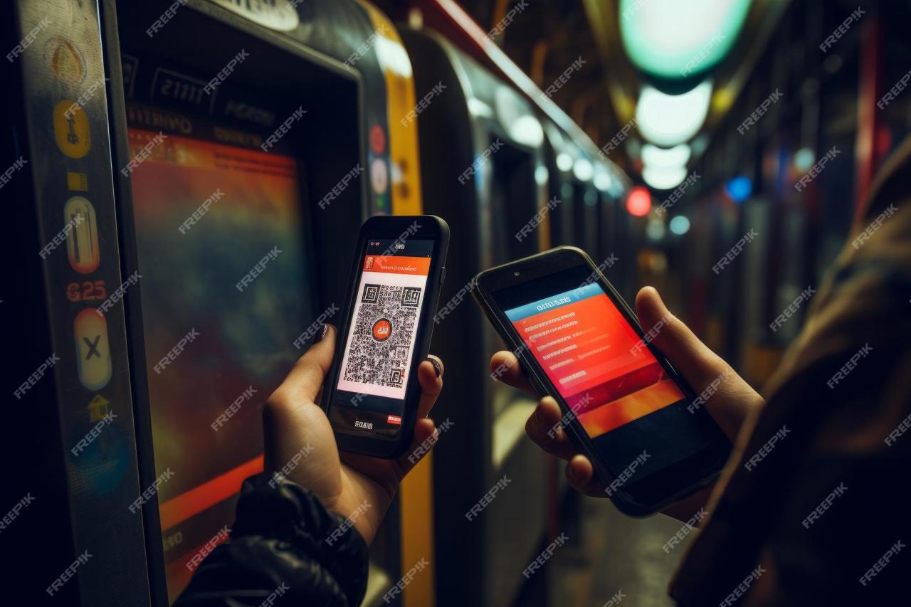 Premium AI Image | Paperless and Proud Electronic Ticket Access Electronic
