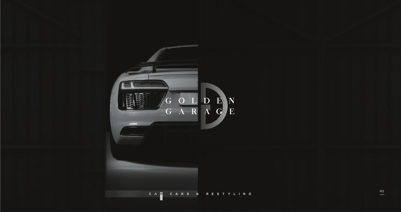 Golden garage on Behance Golden garage on Behance