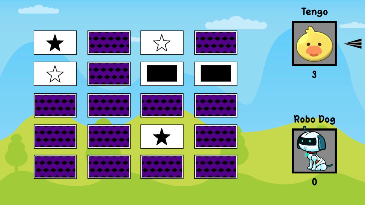 Matching story game