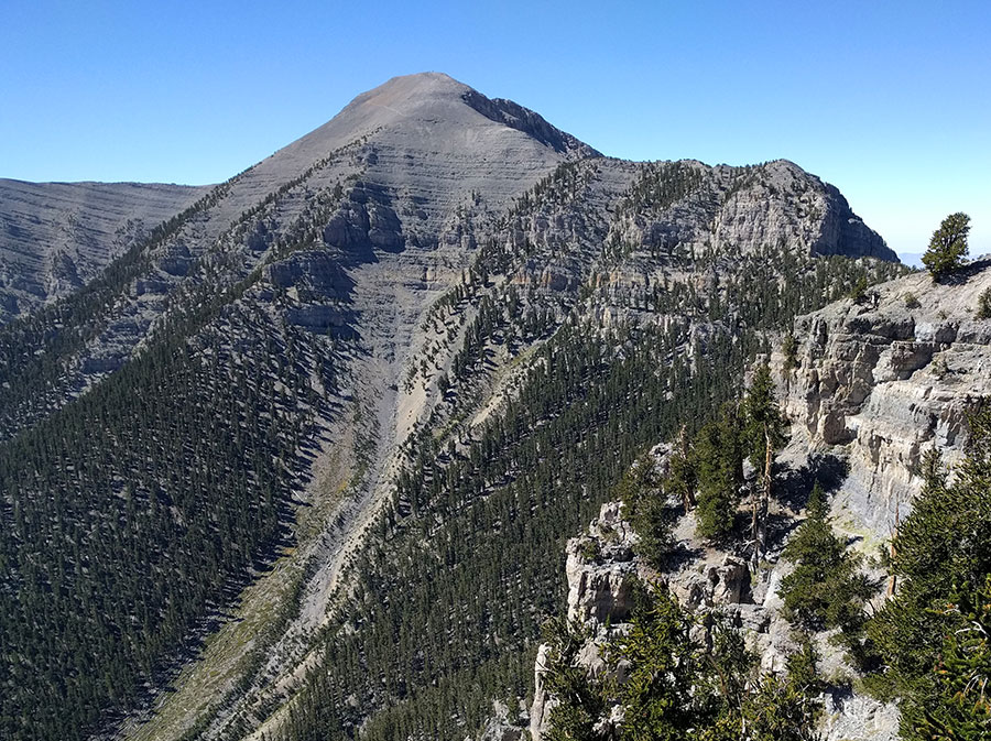 Mount Charleston Hiking Trails Map Mount Charleston Hiking Trails Map
